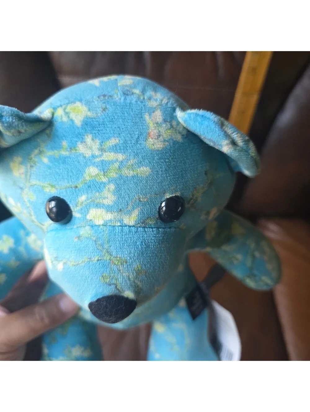 Van Gogh Museum Amsterdam Almond Blossom Blue Plush Teddy Bear NWT 8
